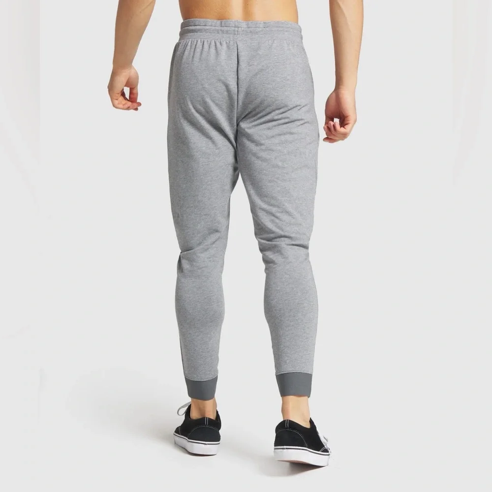 Gymshark Critical Zip Joggers in Charcoal Marl